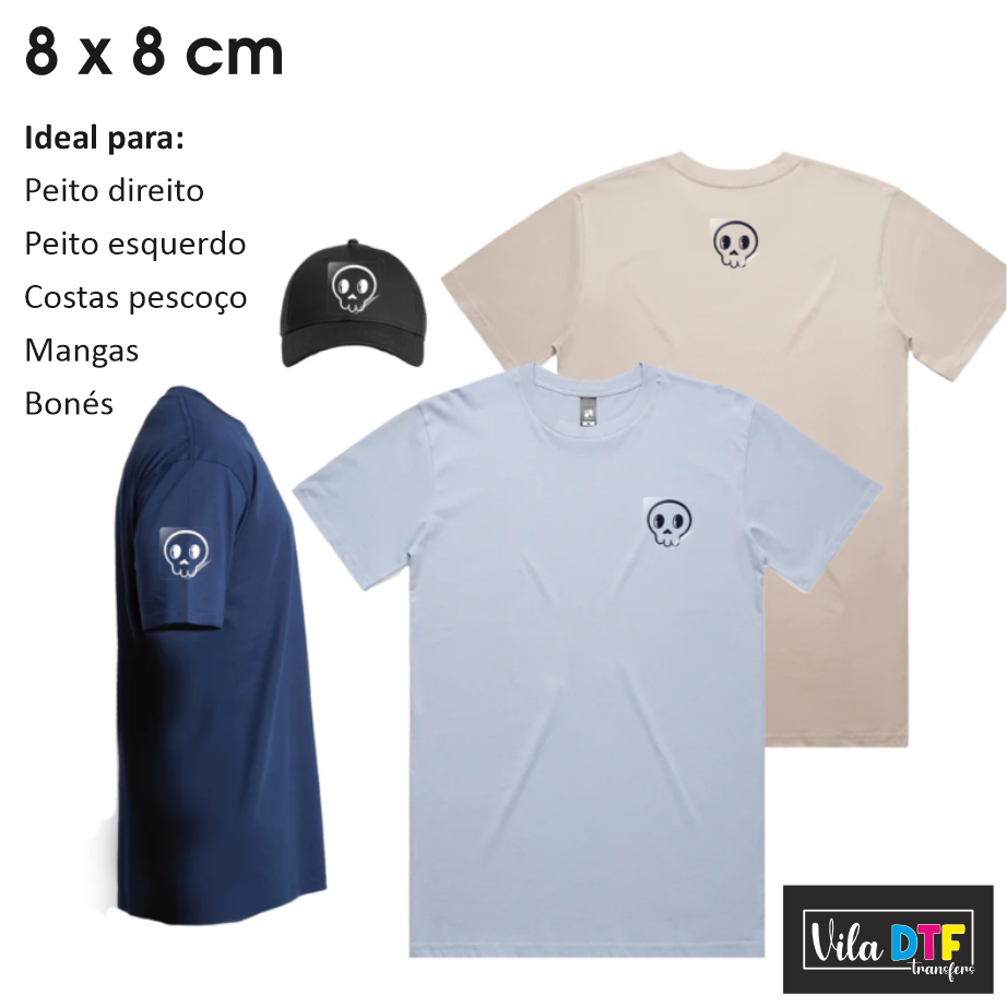 Transfers DTF por tamanho