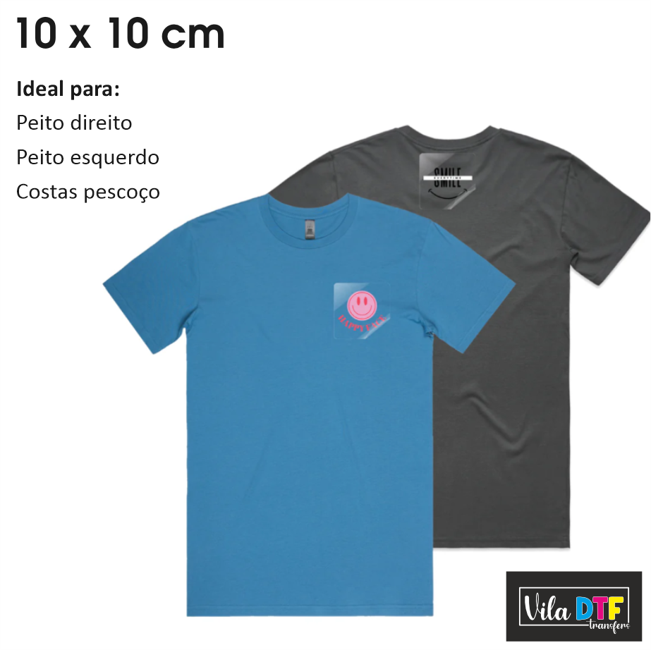 Transfers DTF por tamanho